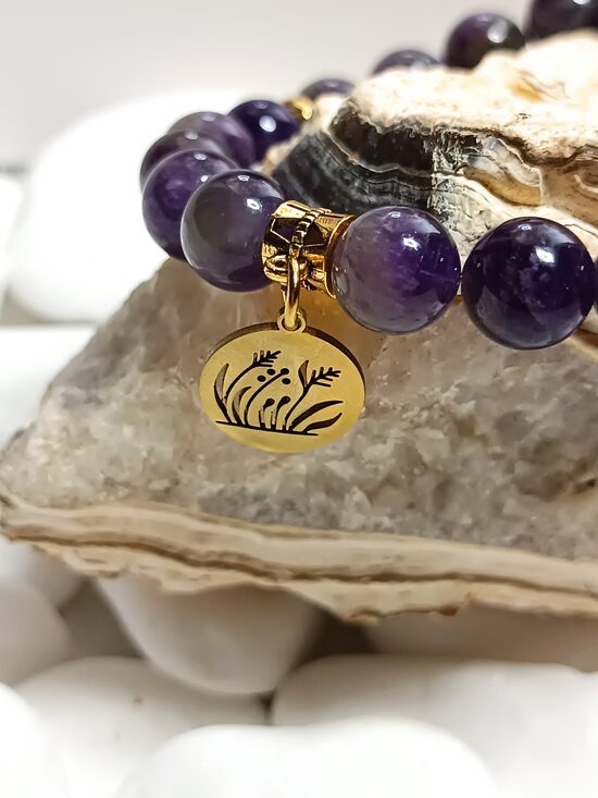 Ametista rokassprādze