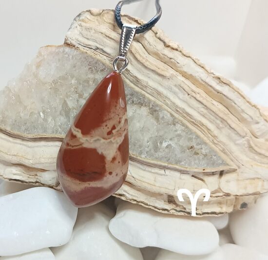 Sarkanā jašma(43 x 22 mm)